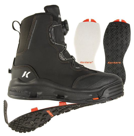 Korkers Devil's Canyon Wading Boots -Felt Kling On